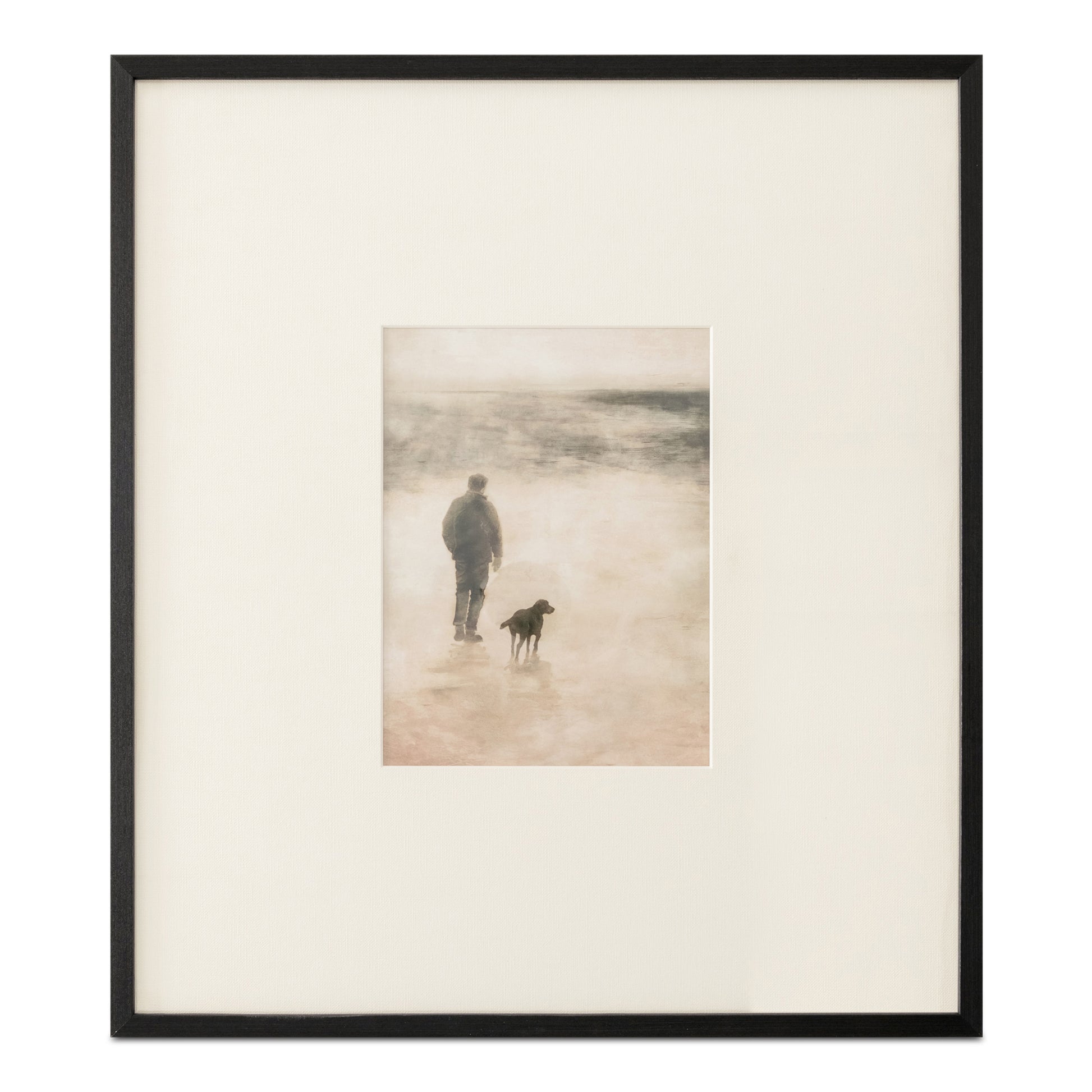 Strand 1 Framed Print by Moe's Home Collection