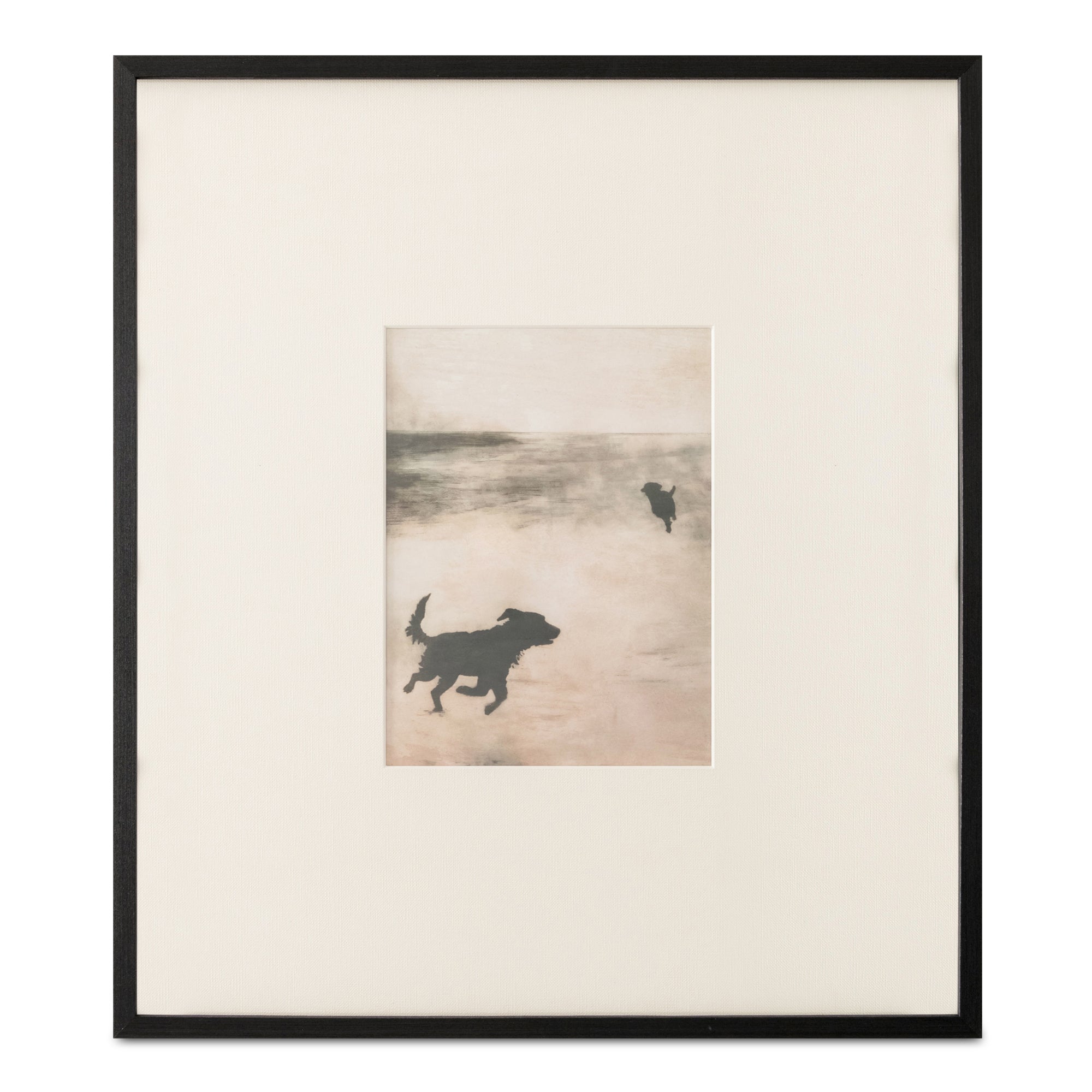 Strand 2 Framed Print by Moe's Home Collection