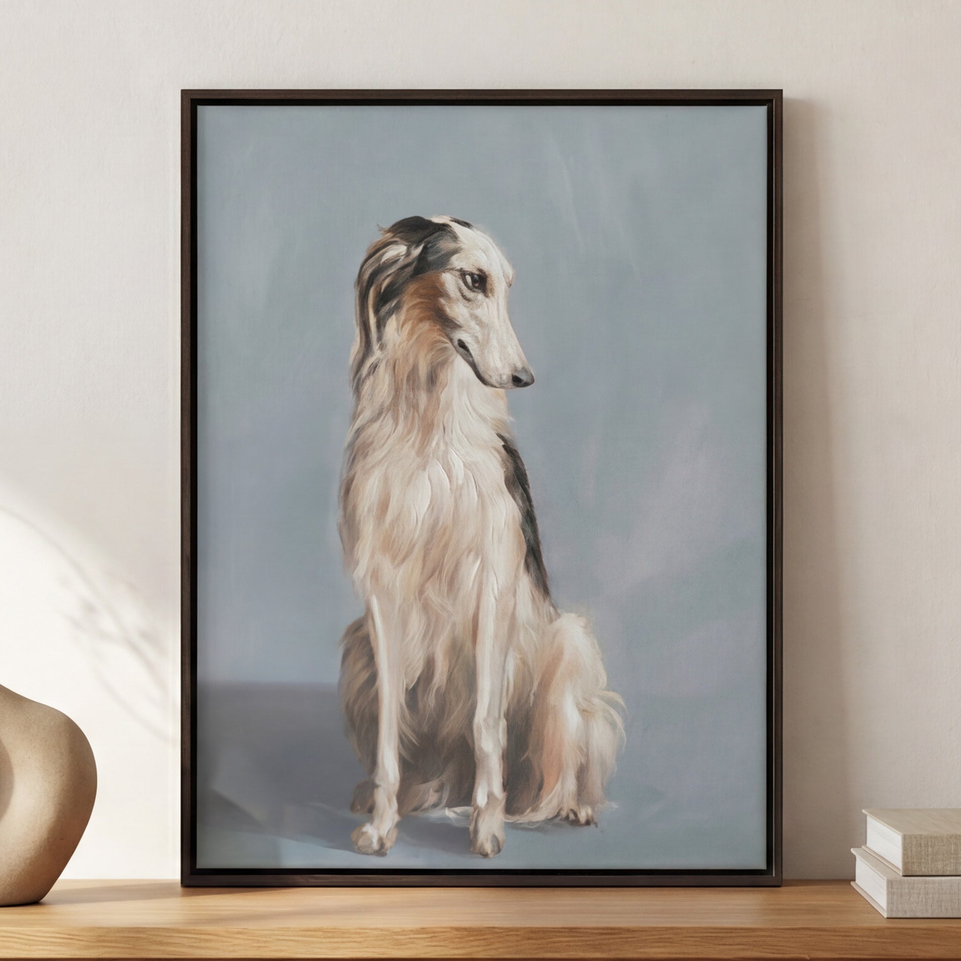 Blue Framed Painting by Moe's Home Collection - view 2