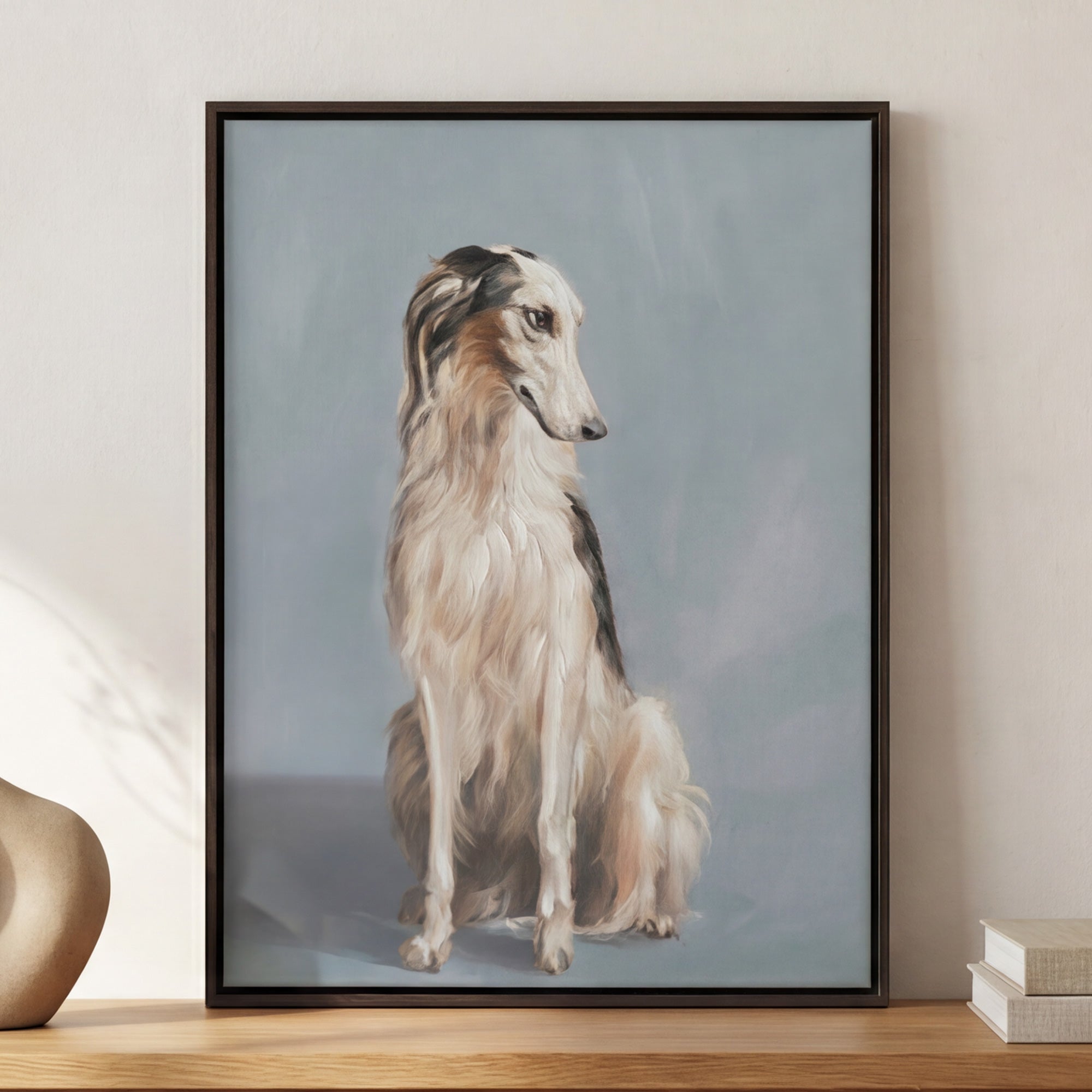 Blue Framed Painting by Moe's Home Collection - view 2