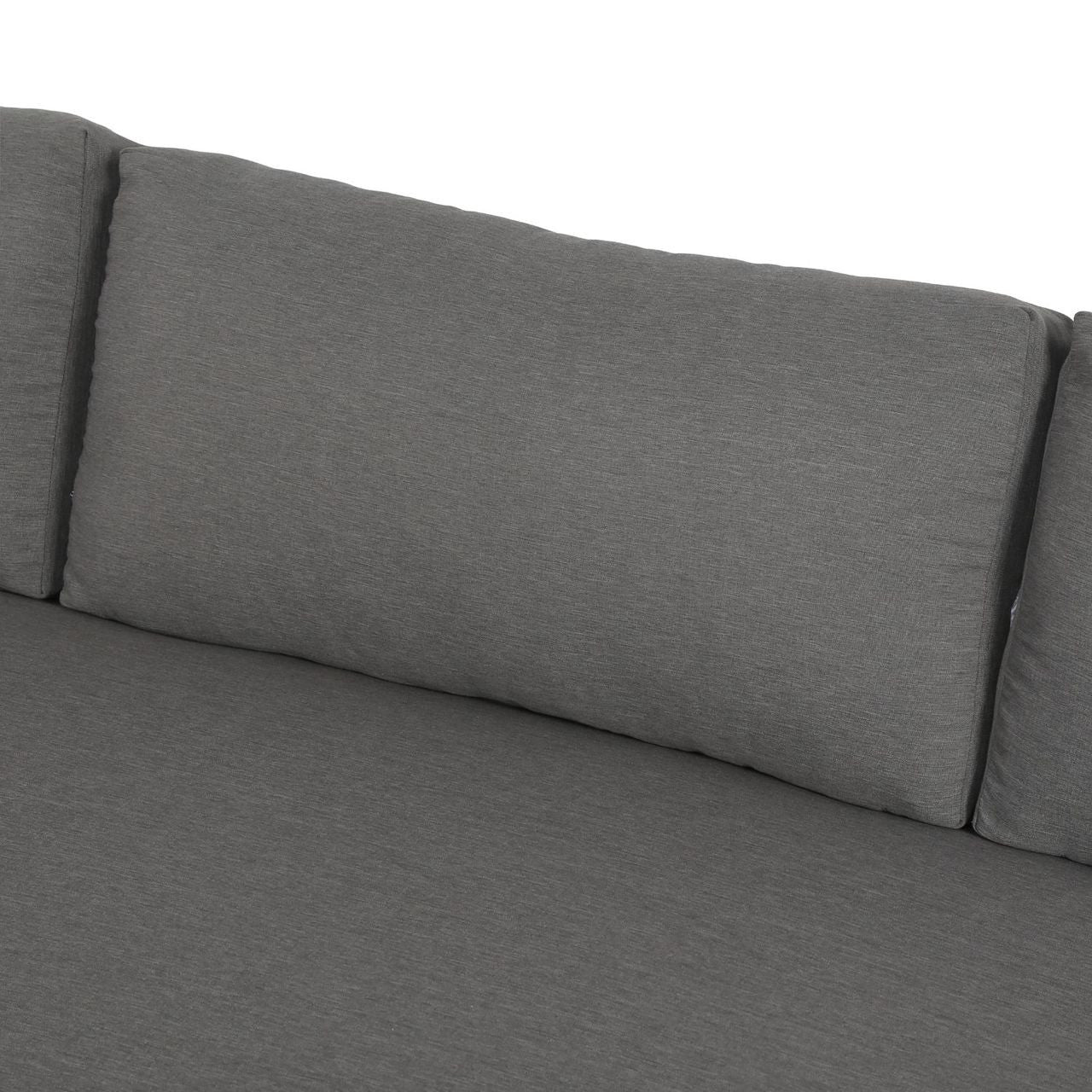JSOL-007A,MONTEREY OUTDOOR 3 SEATER SOFA-106"-GREY