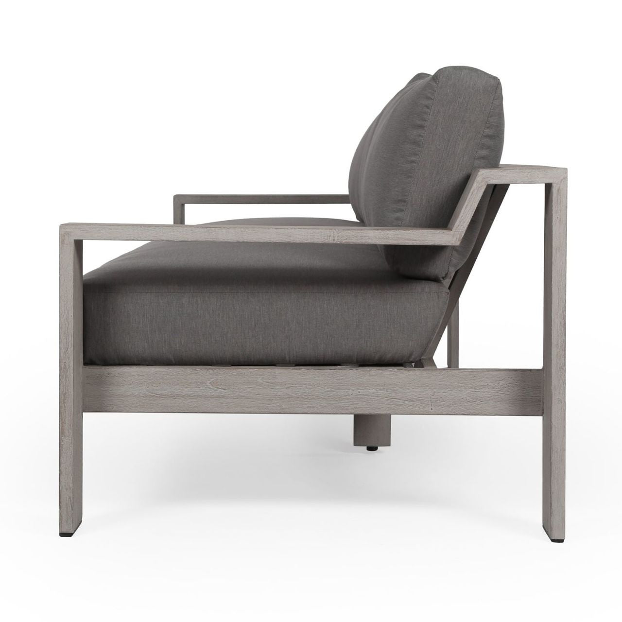 JSOL-007A,MONTEREY OUTDOOR 3 SEATER SOFA-106"-GREY