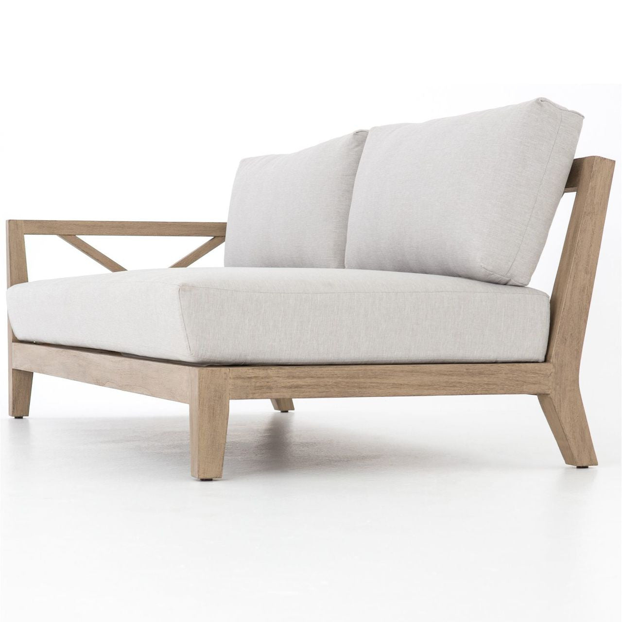 JSOL-018-SOFL,HUNTINGTON OUTDOOR LAF SOFA PIECE-BROWN