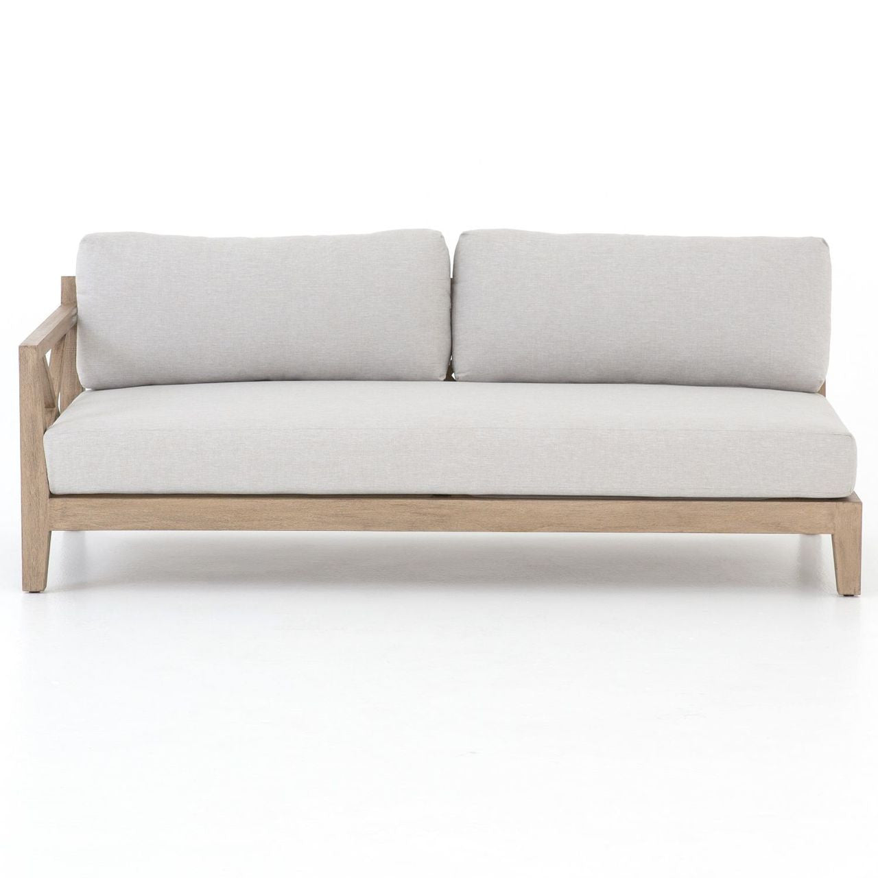 JSOL-018-SOFL,HUNTINGTON OUTDOOR LAF SOFA PIECE-BROWN