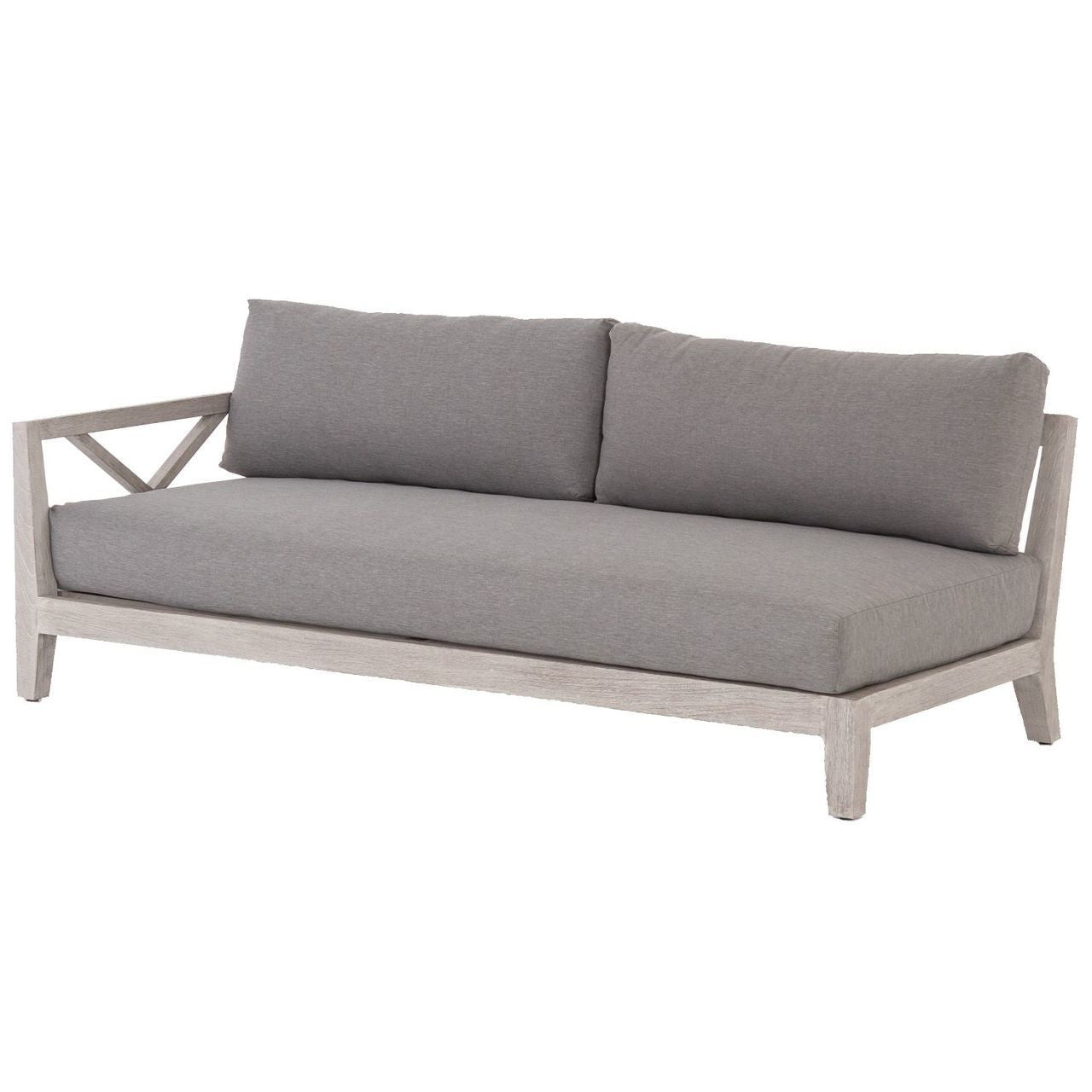 JSOL-018A-S2,HUNTINGTON 2-PC OUTDOOR SECTIONAL-RAF CHAISE