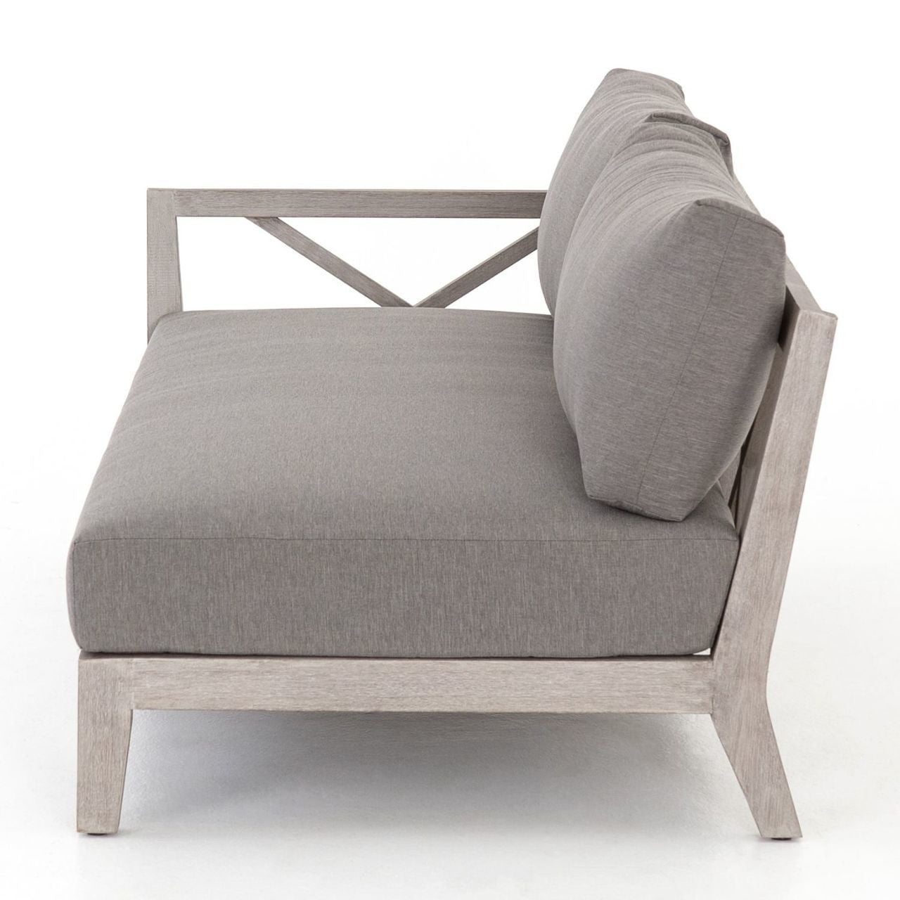 JSOL-018A-S2,HUNTINGTON 2-PC OUTDOOR SECTIONAL-RAF CHAISE