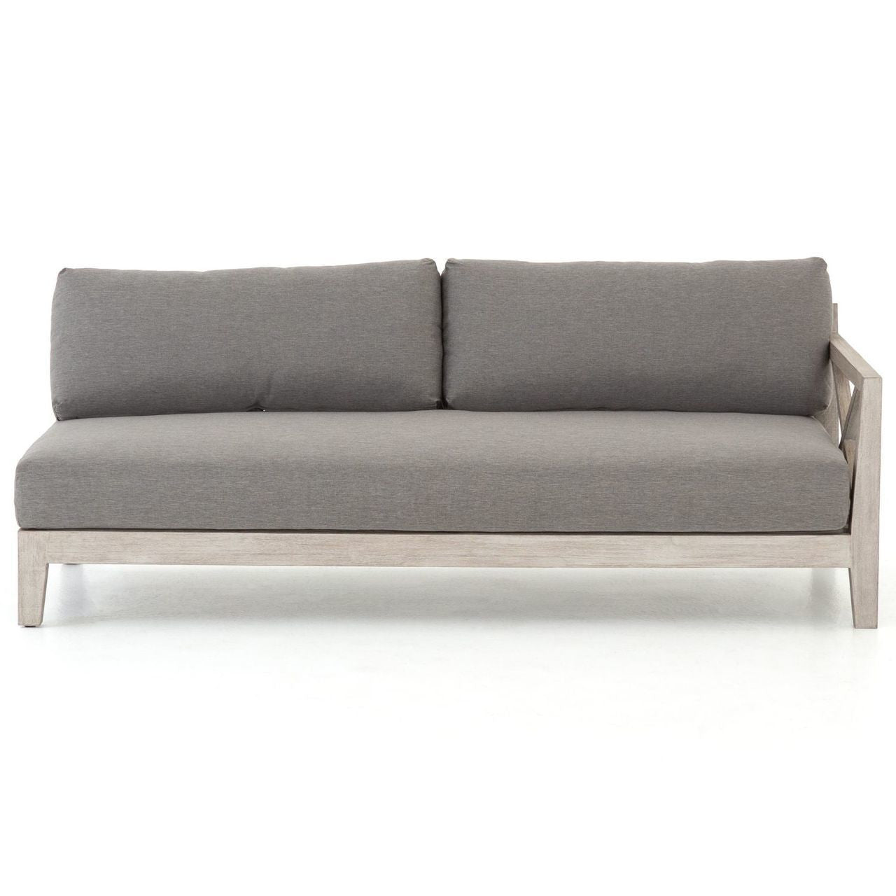 JSOL-018A-S1,HUNTINGTON 2-PC OUTDOOR SECTIONAL-LAF CHAISE