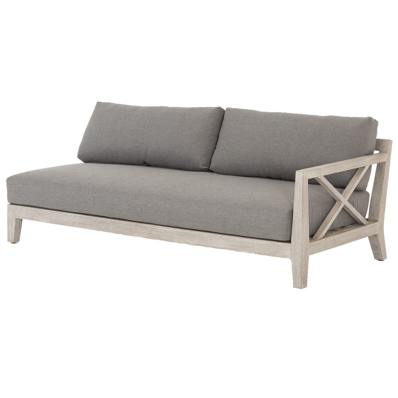 JSOL-018A-S1,HUNTINGTON 2-PC OUTDOOR SECTIONAL-LAF CHAISE
