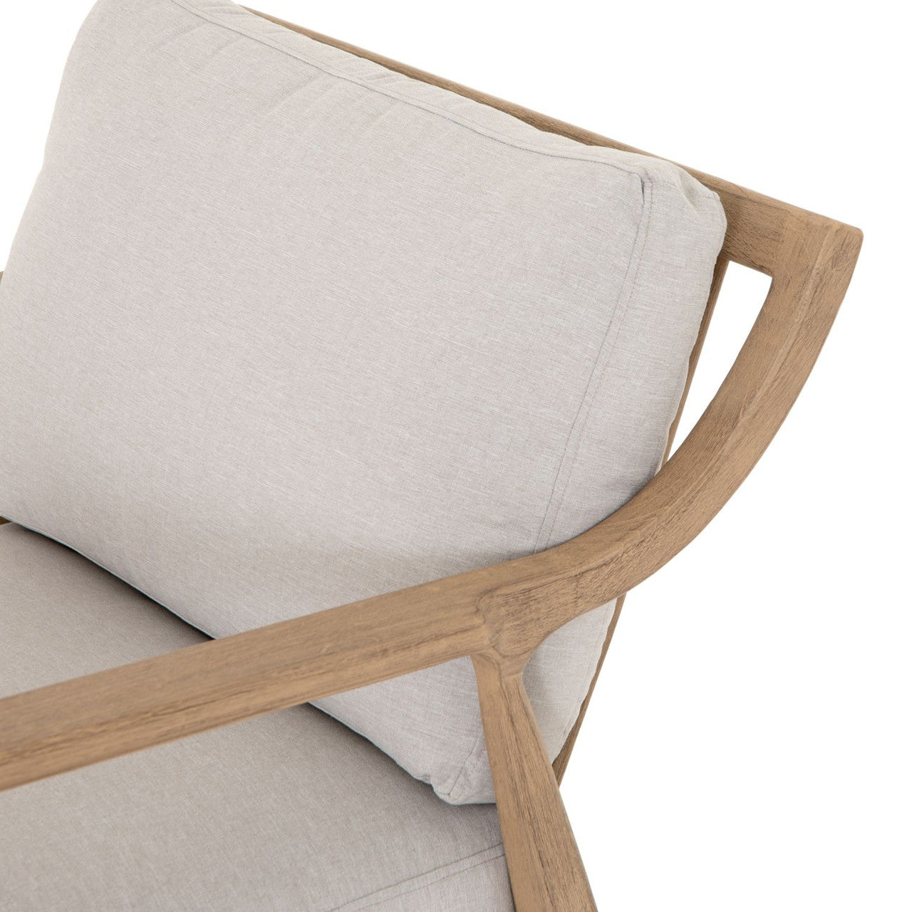 Elam Washed Brown Outdoor Chair