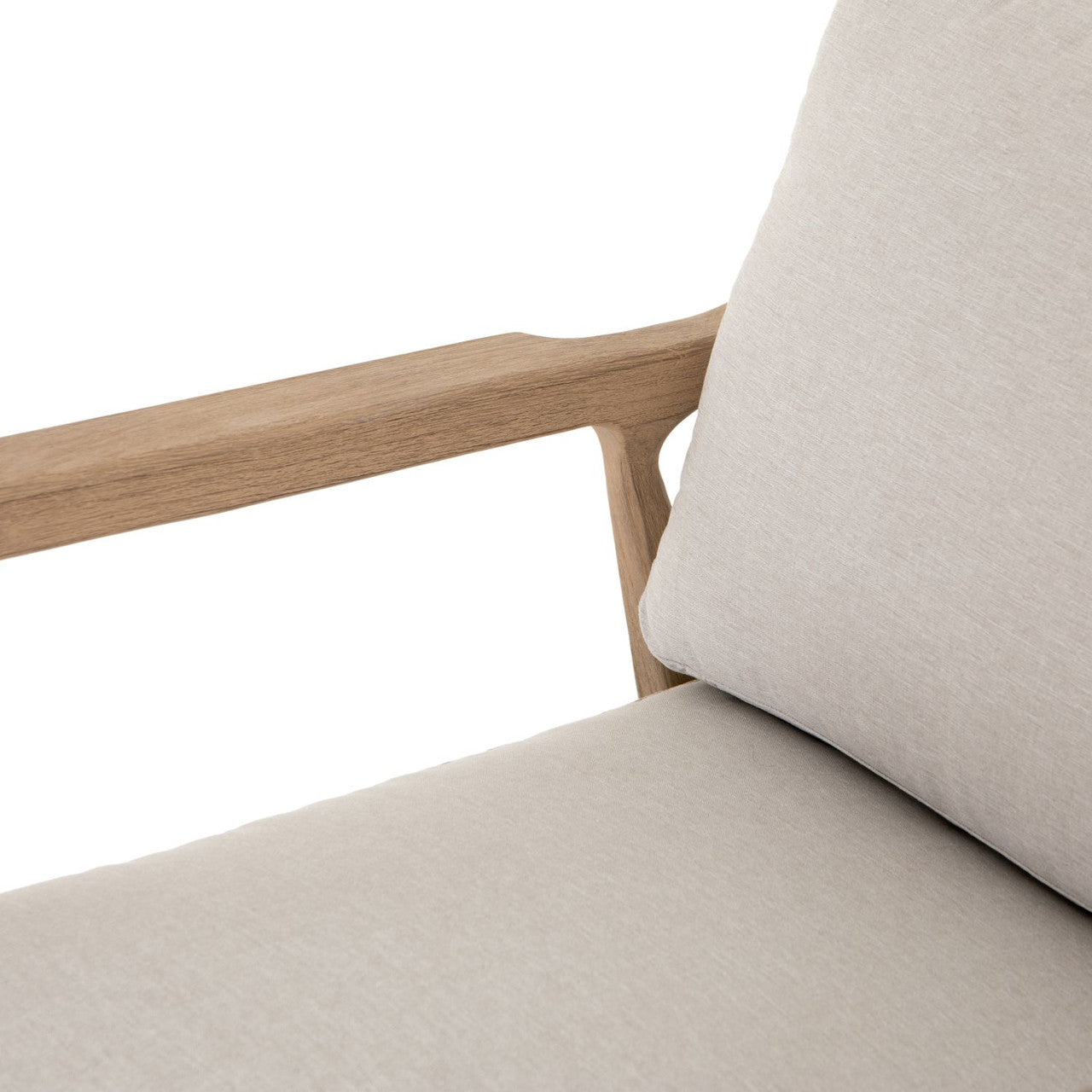 Elam Washed Brown Outdoor Chair