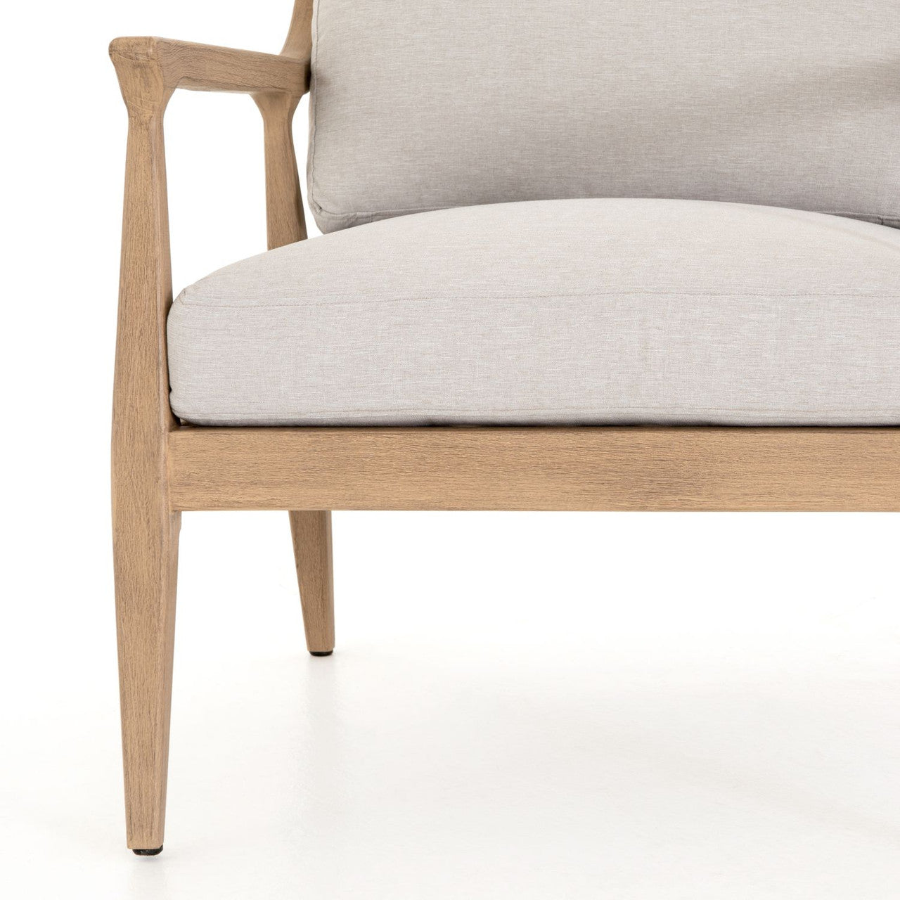 Elam Washed Brown Outdoor Chair