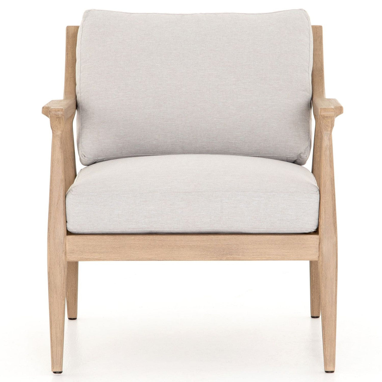 Elam Washed Brown Outdoor Chair