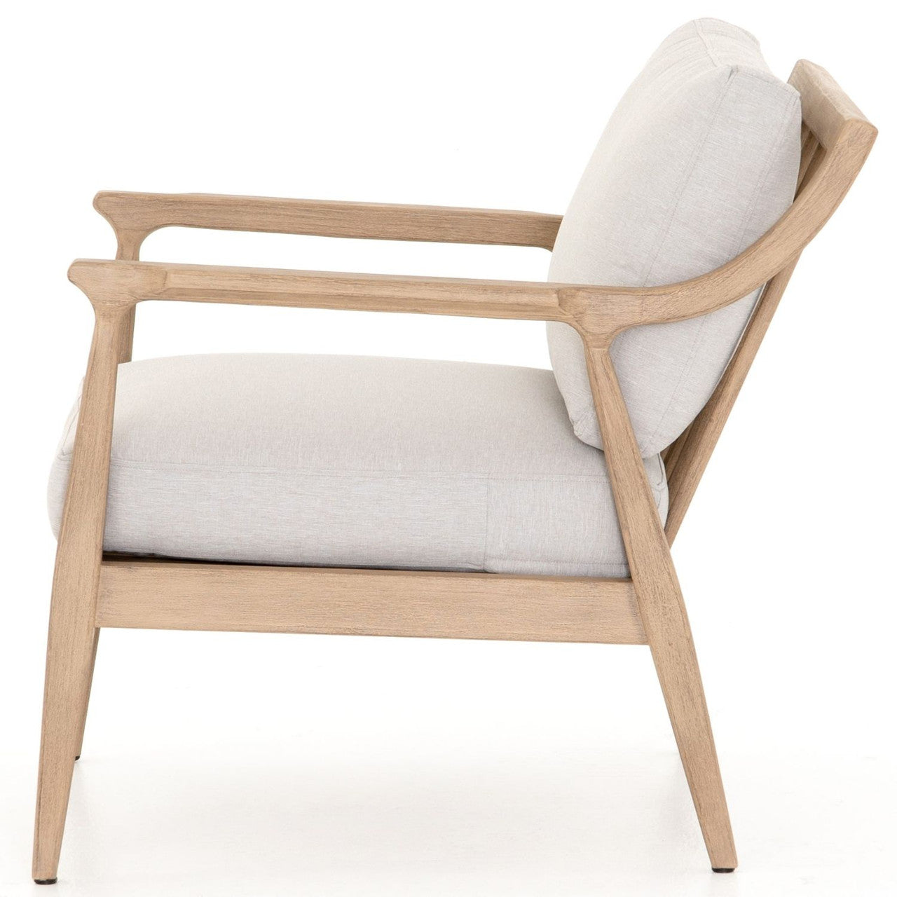 Elam Washed Brown Outdoor Chair