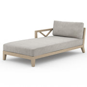 Huntington Outdoor Sectional Left Arm Chaise Laf, Washed Brown
