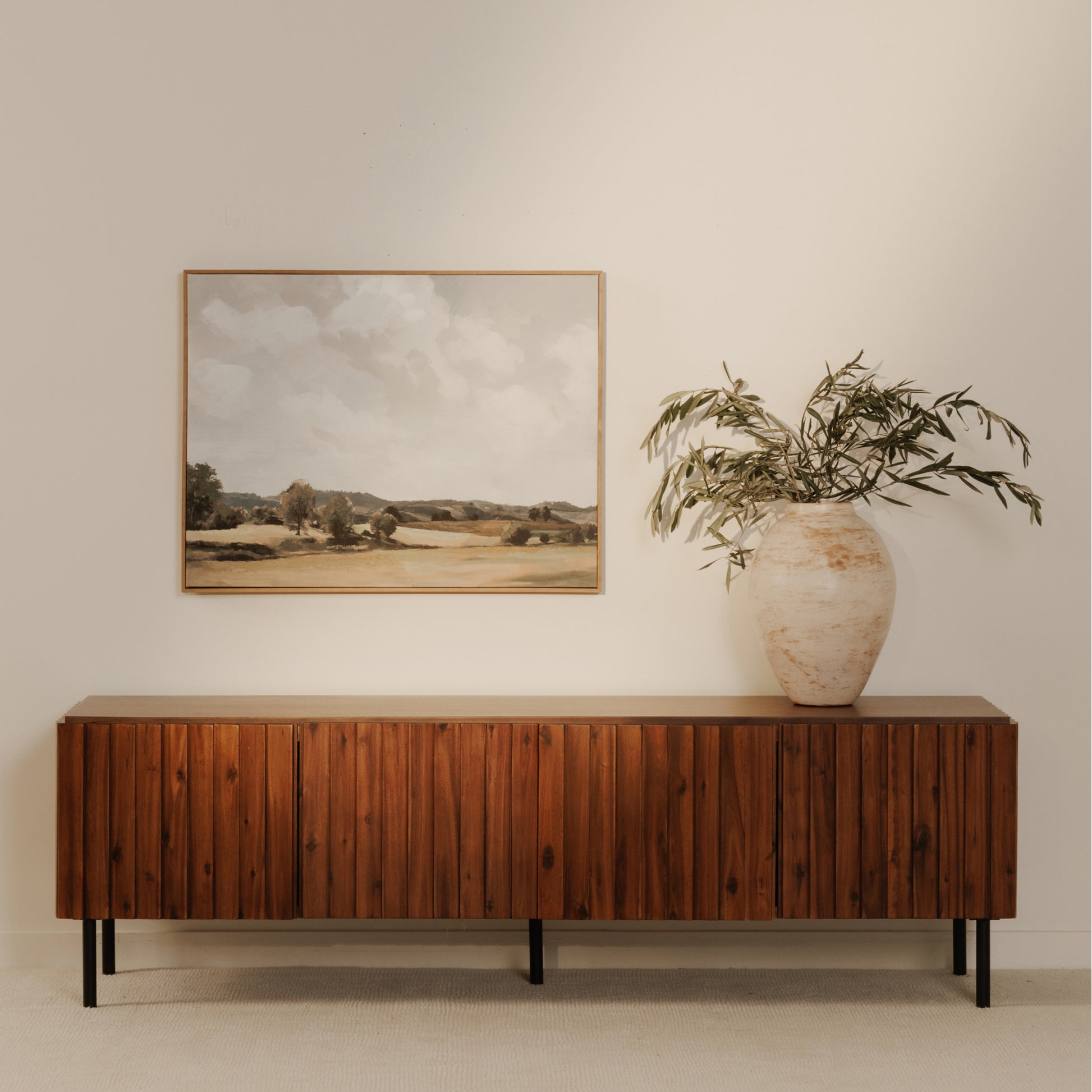 Lincoln Media Cabinet Brown by Moe's Home Collection - view 2