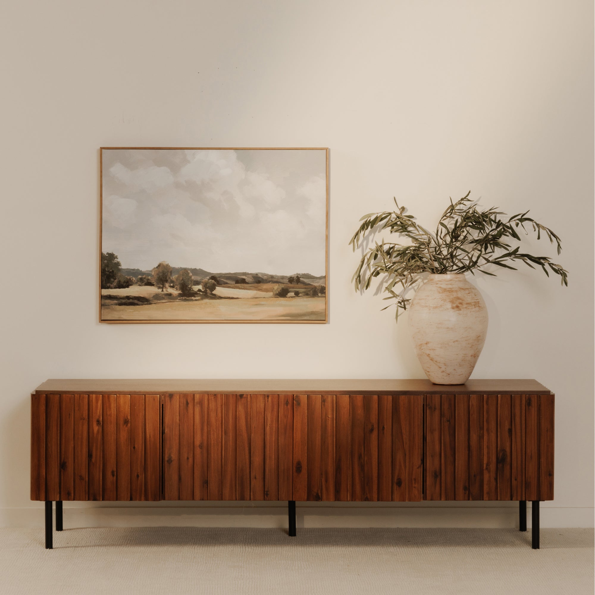 Lincoln Media Cabinet Brown by Moe's Home Collection - view 2