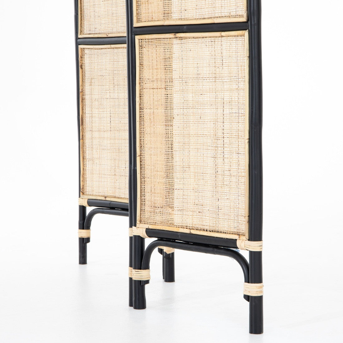 Sundara Woven Natural Rattan Screen Room Divider