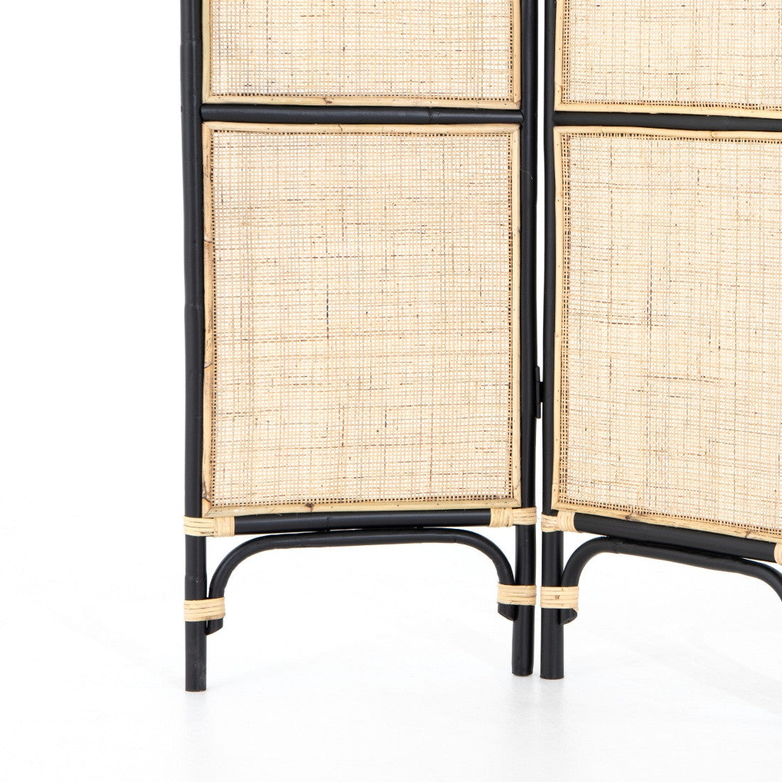 Sundara Woven Natural Rattan Screen Room Divider