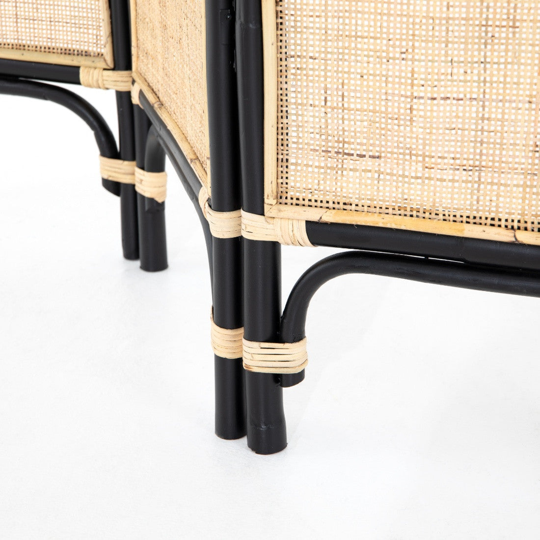 Sundara Woven Natural Rattan Screen Room Divider