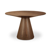 Otago 47In Round Dining Table Walnut by Moe's Home Collection
