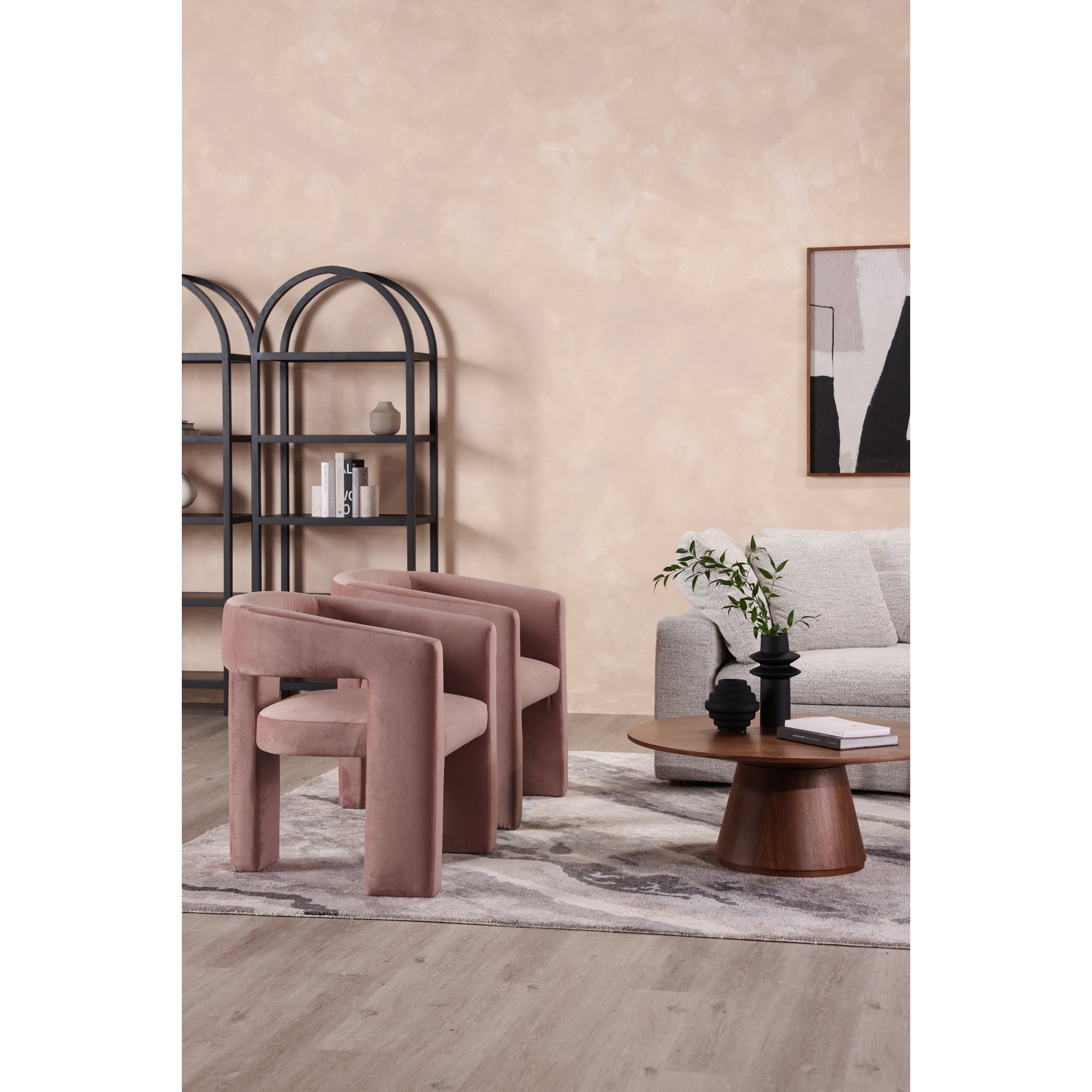 Otago Coffee Table Walnut Brown by Moe's Home Collection - view 2