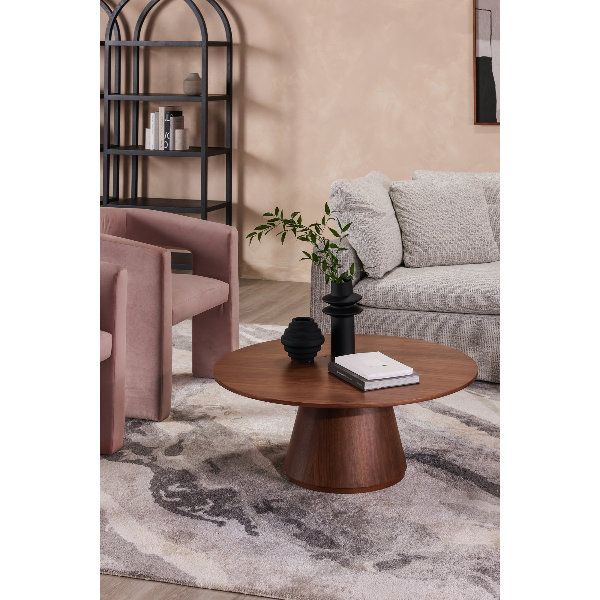 Otago Coffee Table Walnut Brown by Moe's Home Collection - view 3