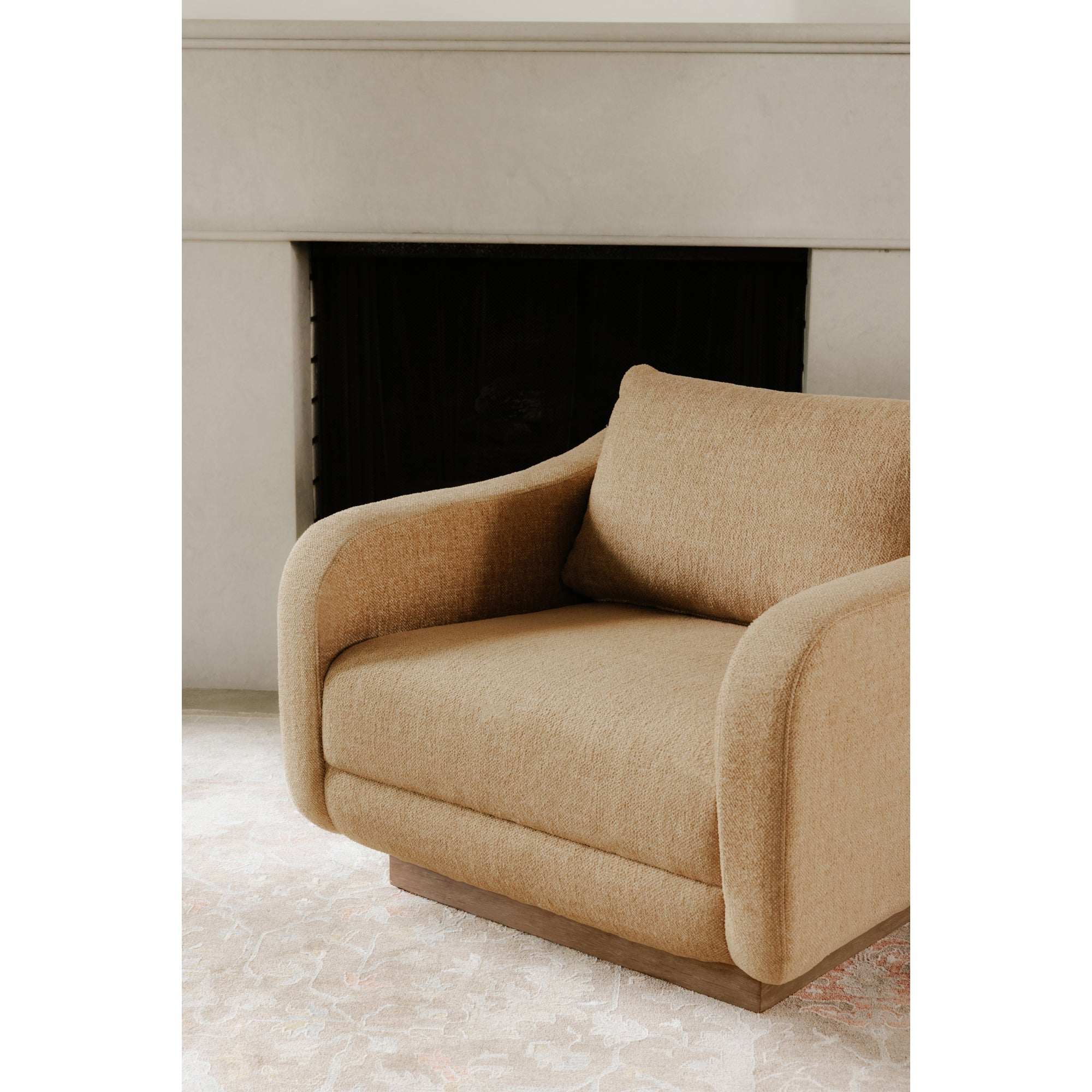 Keane Lounge Chair Ochre by Moe's Home Collection - view 2