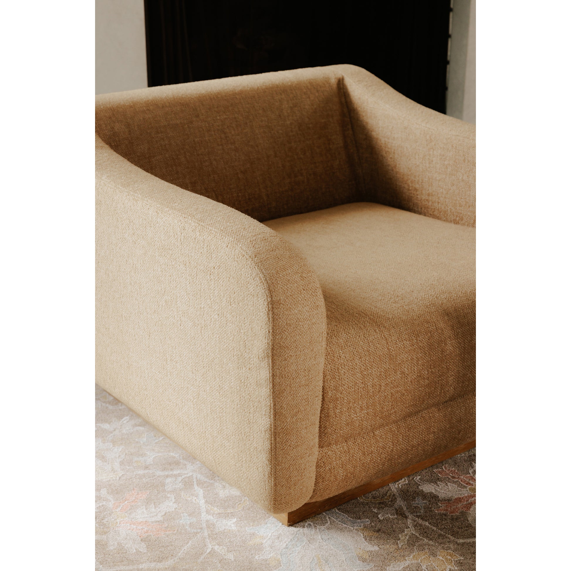 Keane Lounge Chair Ochre by Moe's Home Collection - view 3