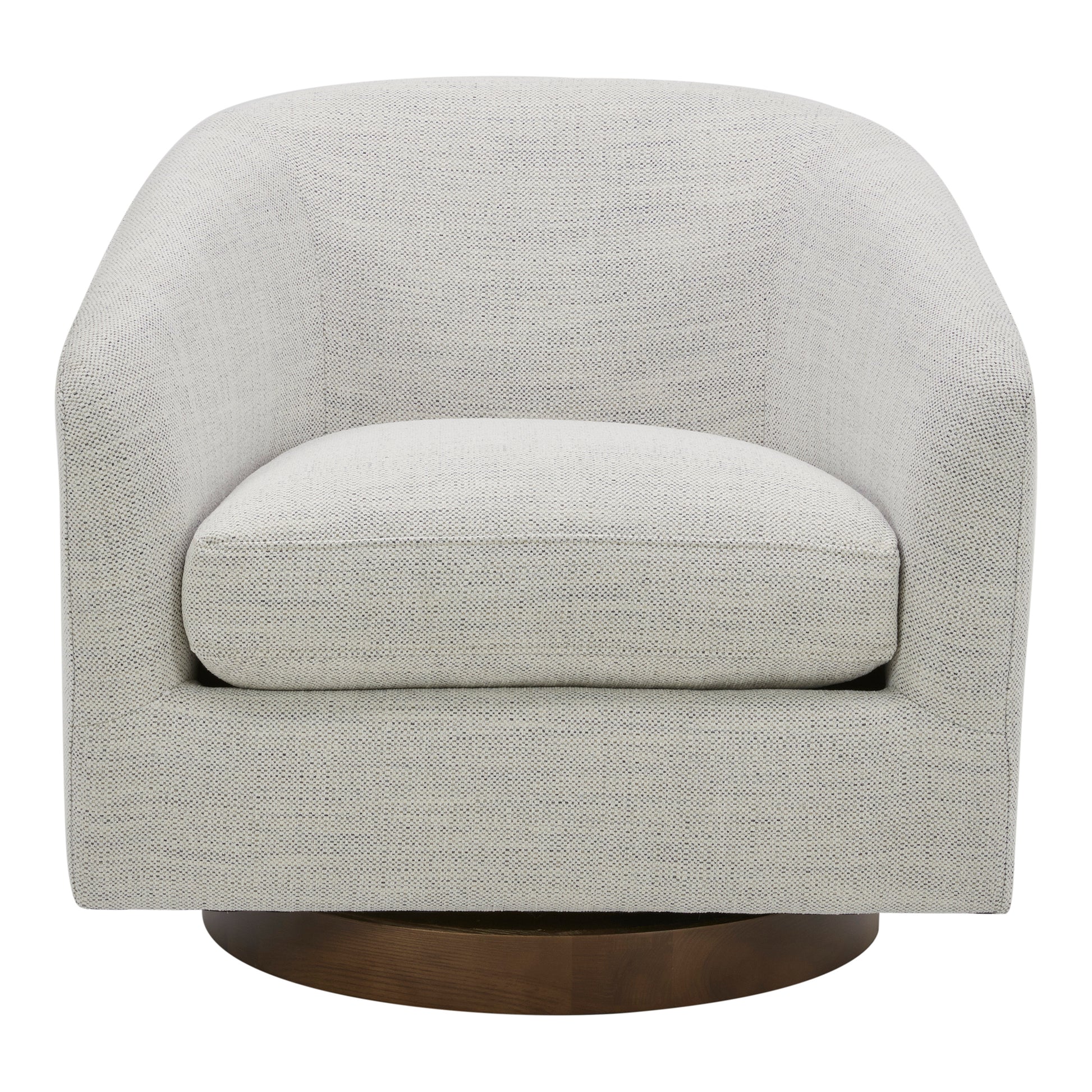 Oscy Swivel Chair Splashed White by Moe's Home Collection