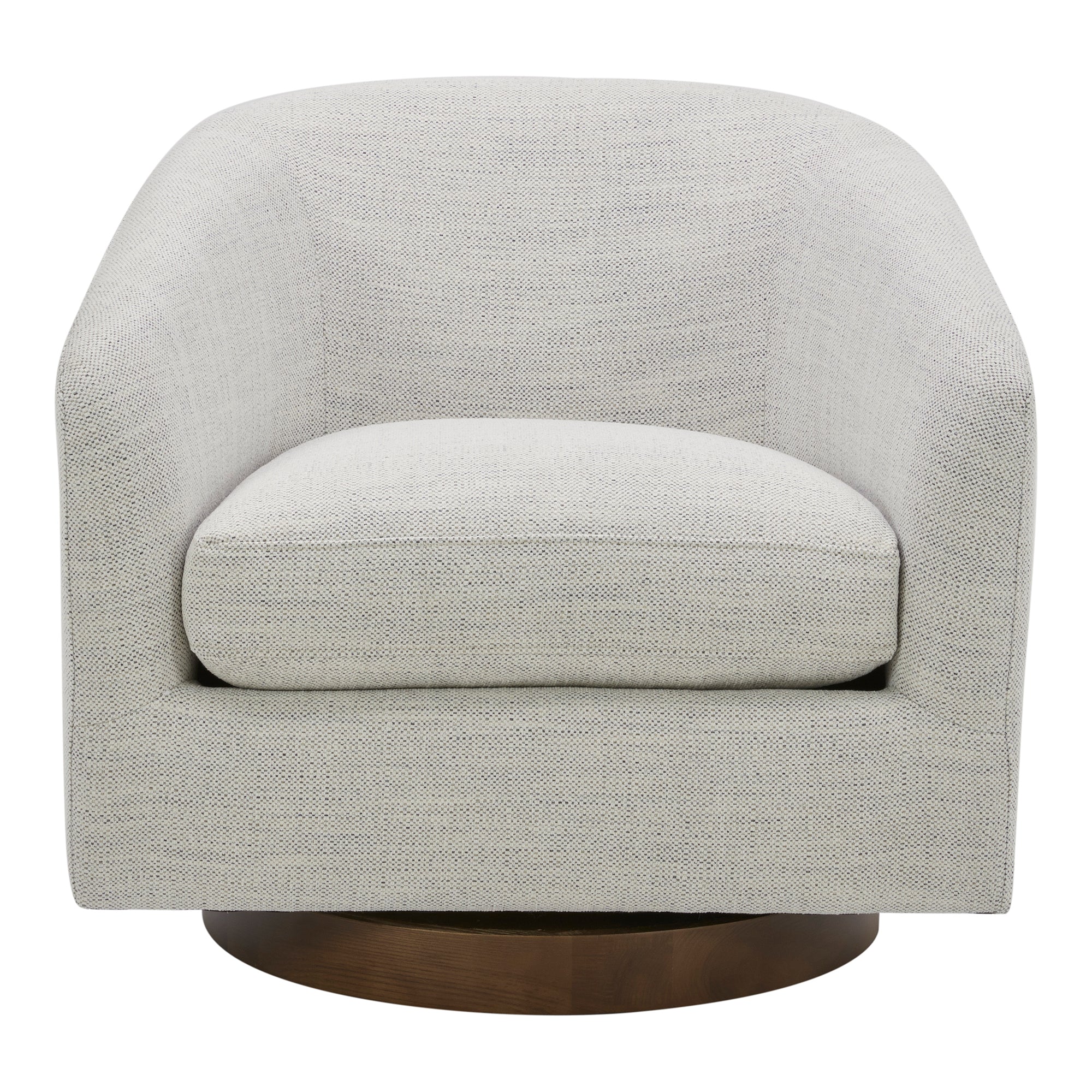 Oscy Swivel Chair Splashed White by Moe's Home Collection