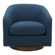 Oscy Swivel Chair Dark Atlantic by Moe's Home Collection