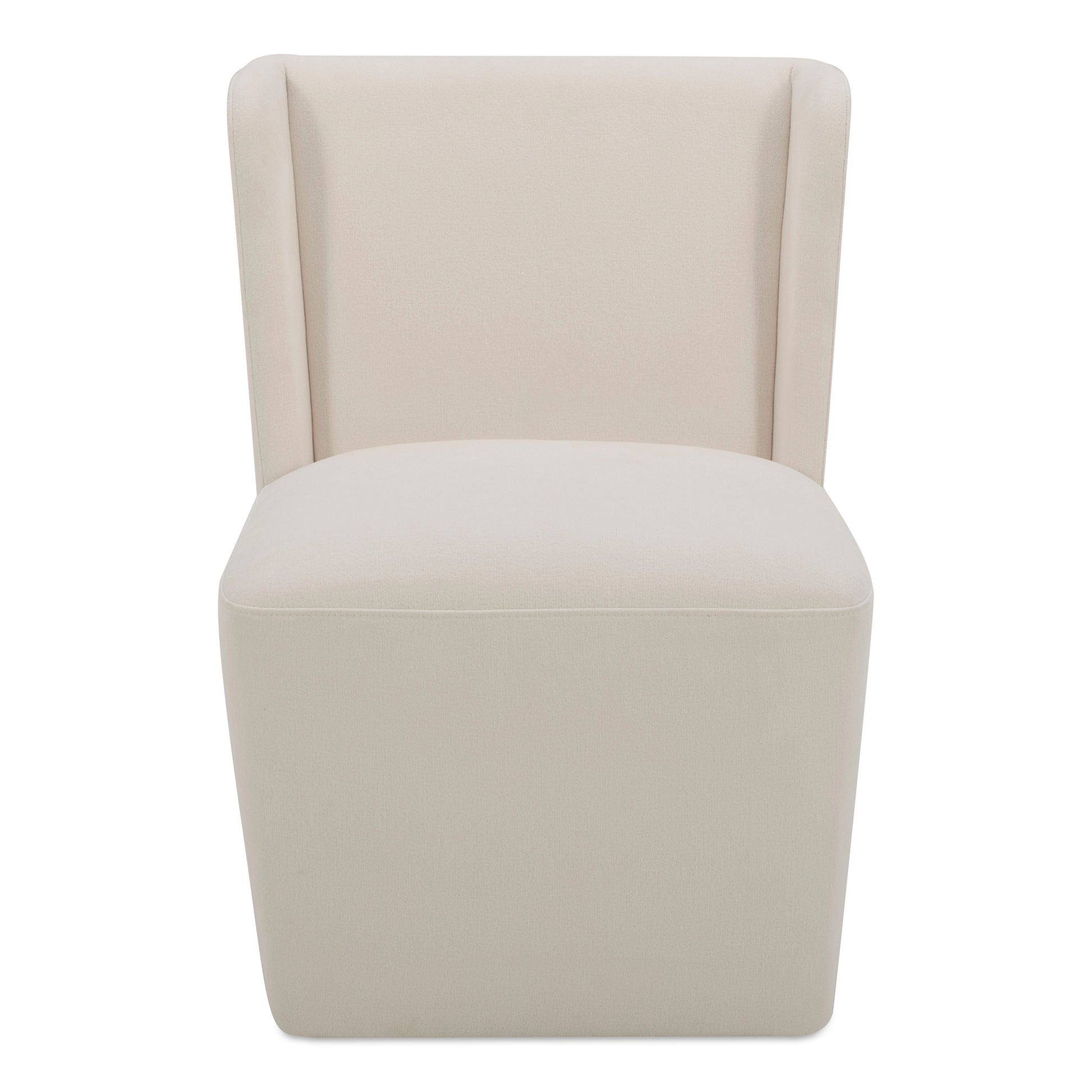 Cormac Rolling Dining Chair Cream by Moe's Home Collection