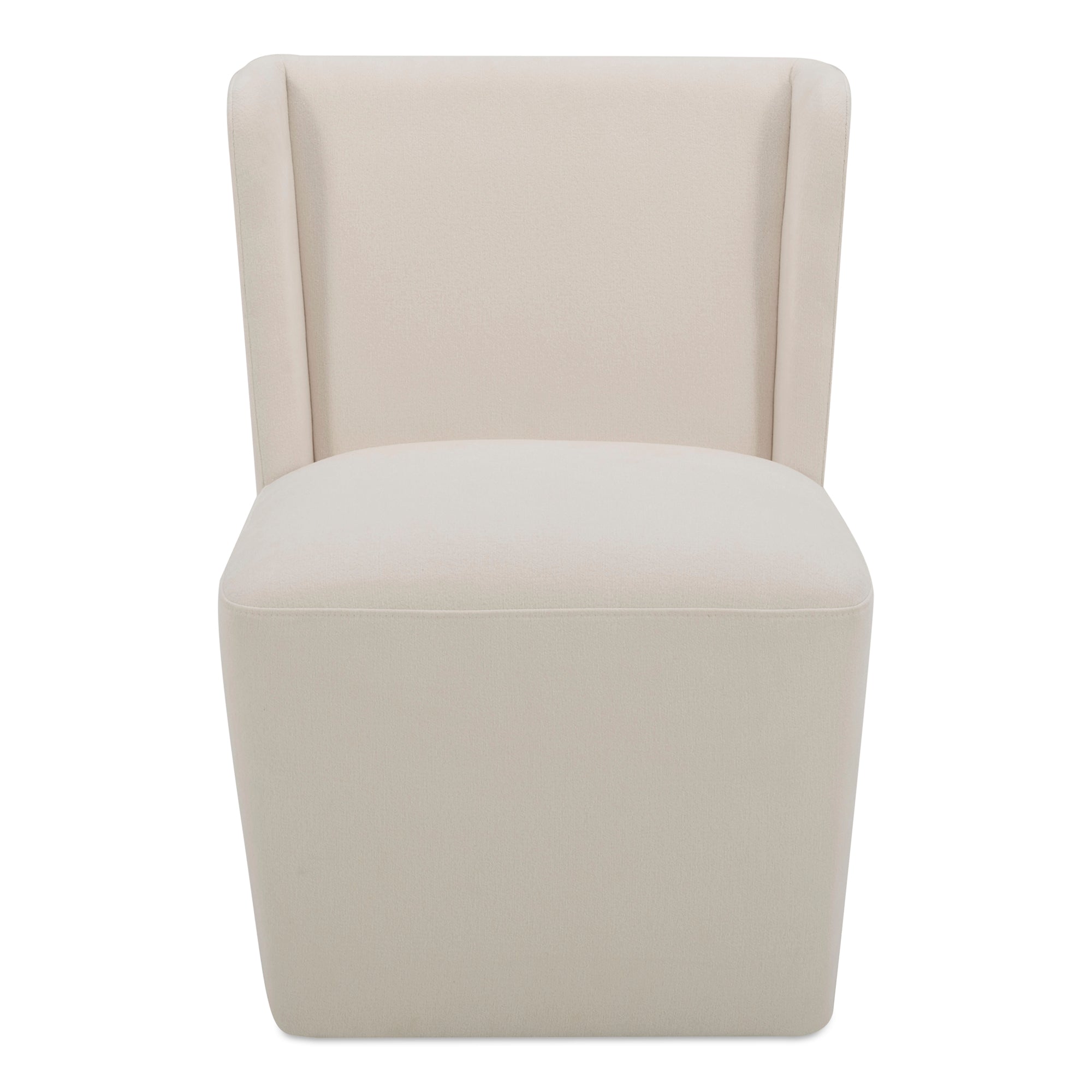 Cormac Rolling Dining Chair Cream by Moe's Home Collection