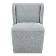 Cormac Rolling Dining Chair Slate Green by Moe's Home Collection
