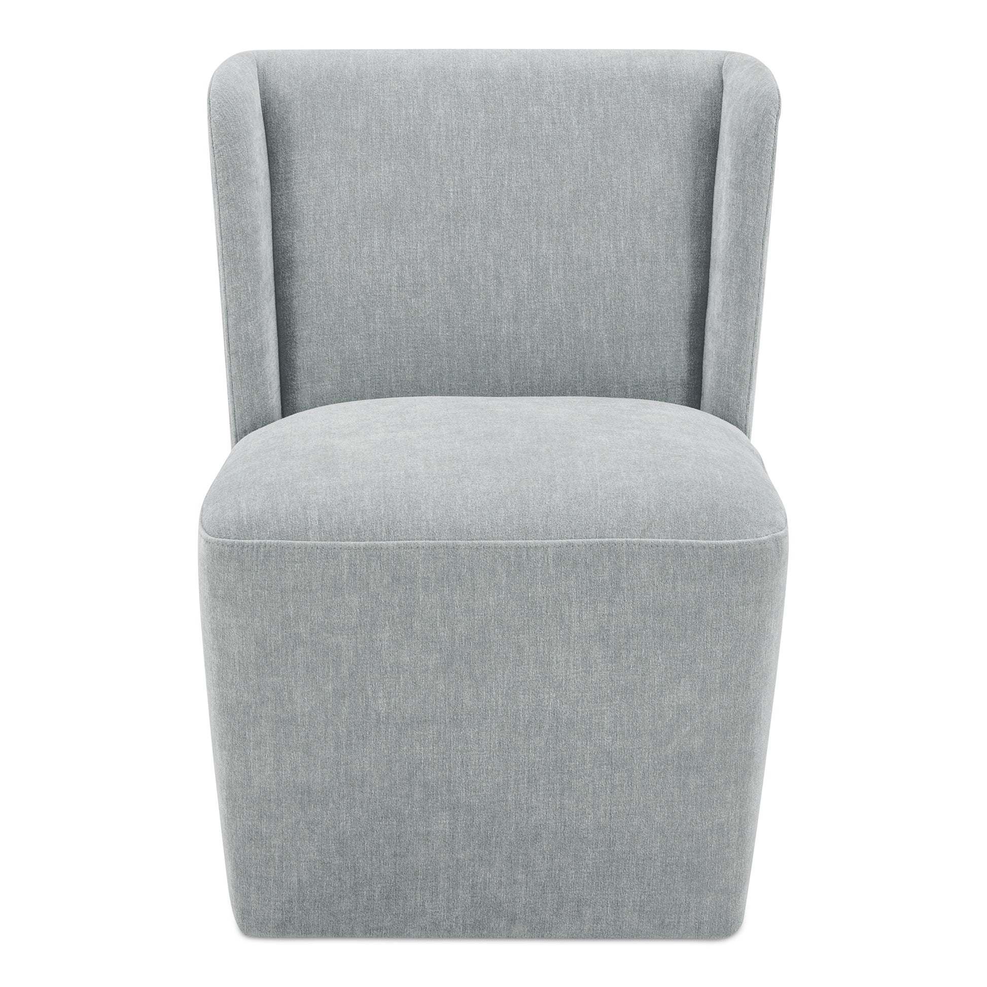 Cormac Rolling Dining Chair Slate Green by Moe's Home Collection