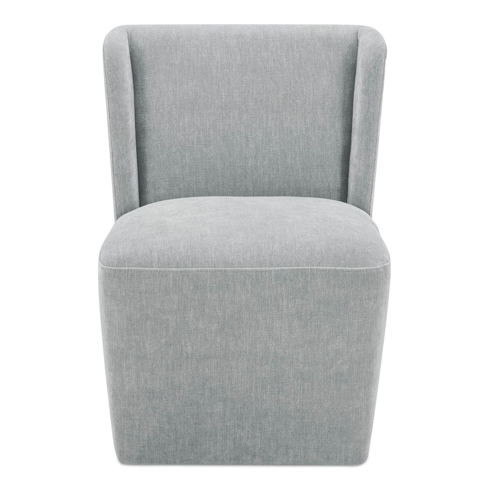 Cormac Rolling Dining Chair Slate Green by Moe's Home Collection