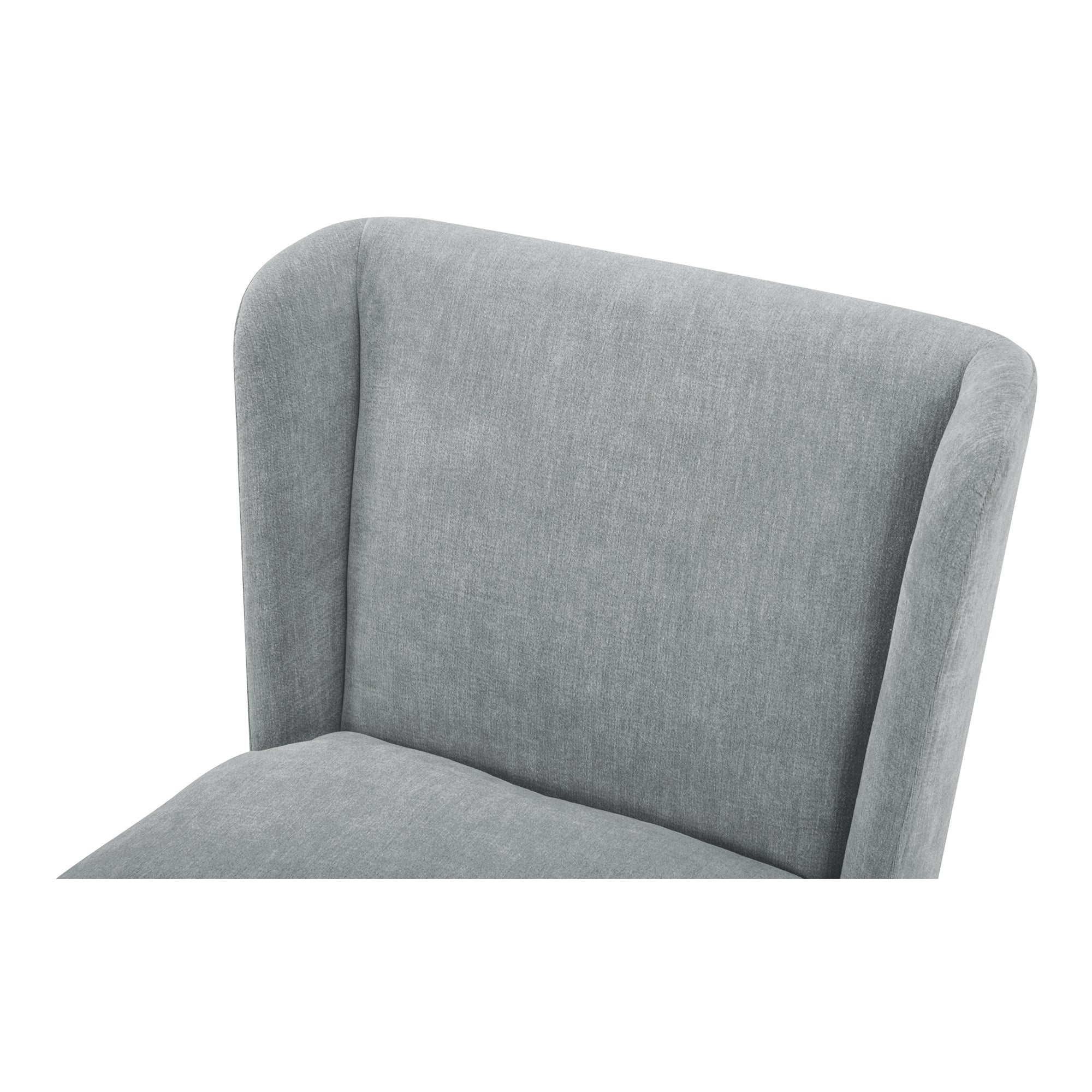 Cormac Rolling Dining Chair Slate Green by Moe's Home Collection - view 2