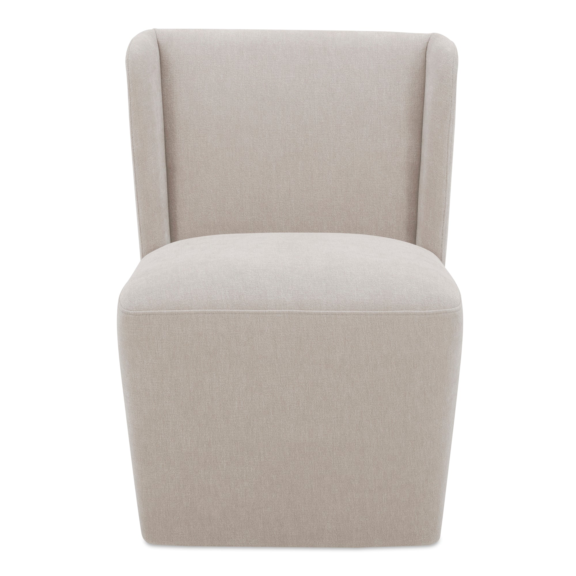 Cormac Rolling Dining Chair Warm Sand by Moe's Home Collection