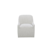 Maisie Rolling Dining Chair Flecked Oat by Moe's Home Collection