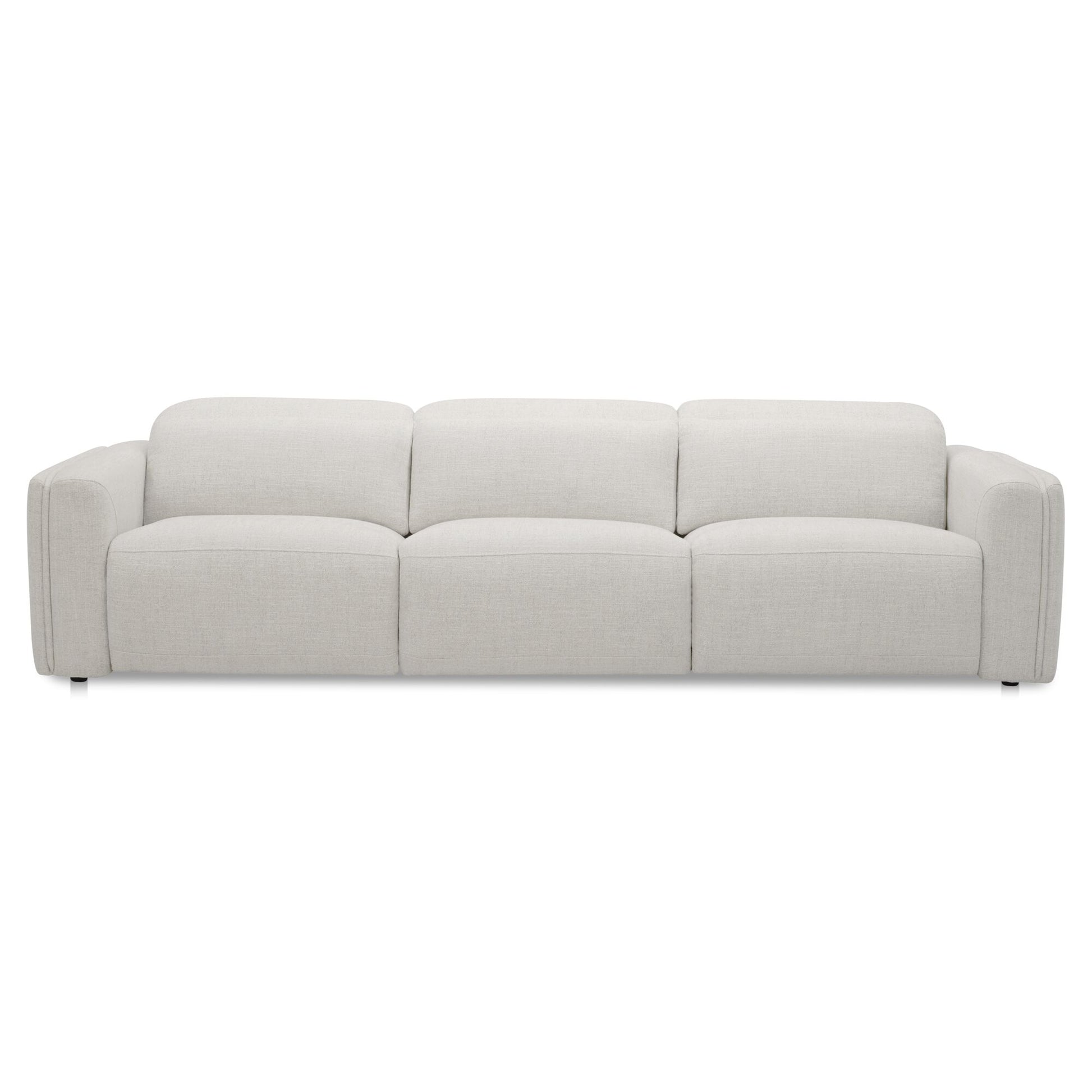 Wilder Power Recliner Sofa Flecked Oat by Moe's Home Collection