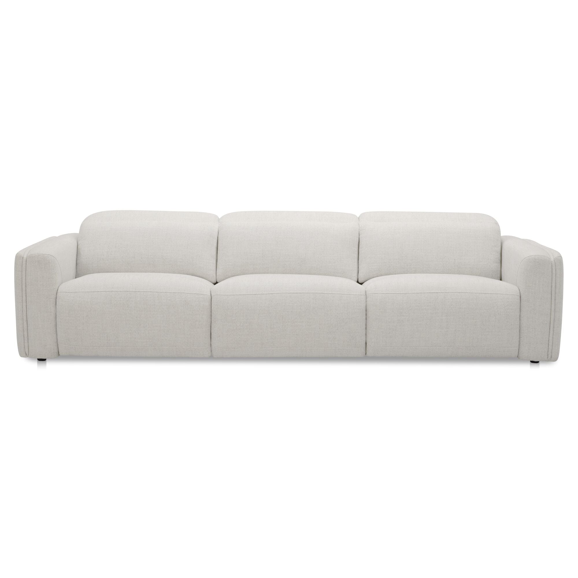 Wilder Power Recliner Sofa Flecked Oat by Moe's Home Collection