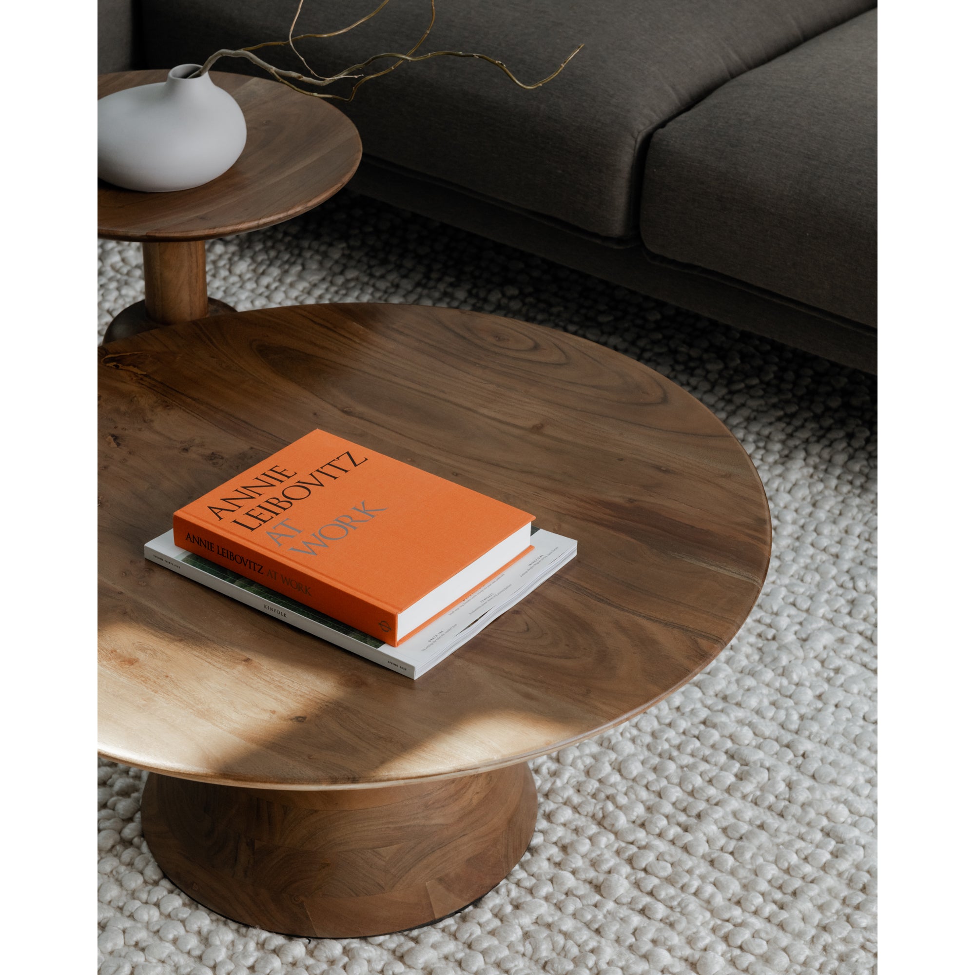 Nels End Table Dark Brown by Moe's Home Collection - view 6