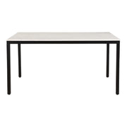 Parson Marble Small Dining Table White by Moe's Home Collection