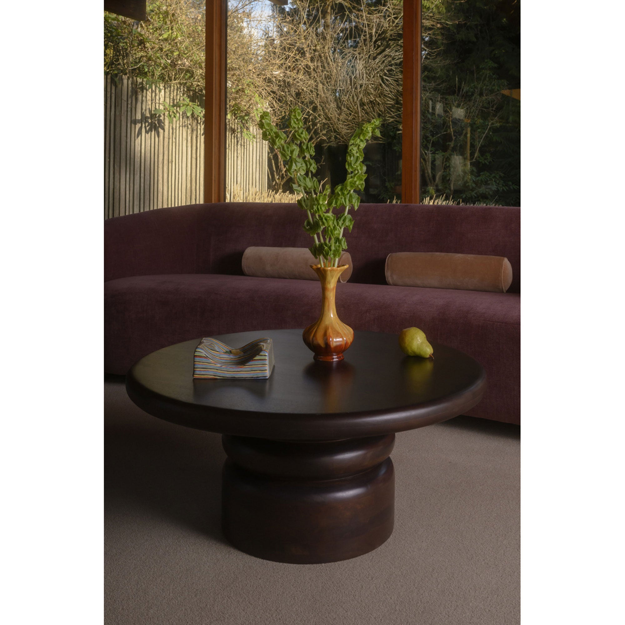 Maro Coffee Table Brown by Moe's Home Collection - view 2