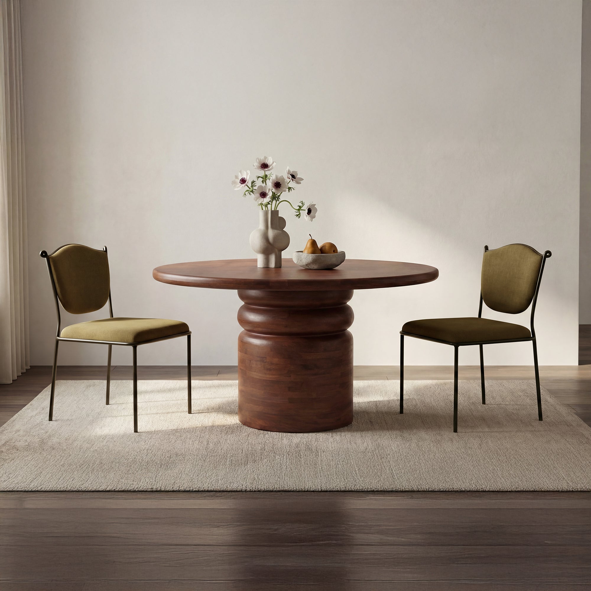 Maro Dining Table Natural by Moe's Home Collection - view 2