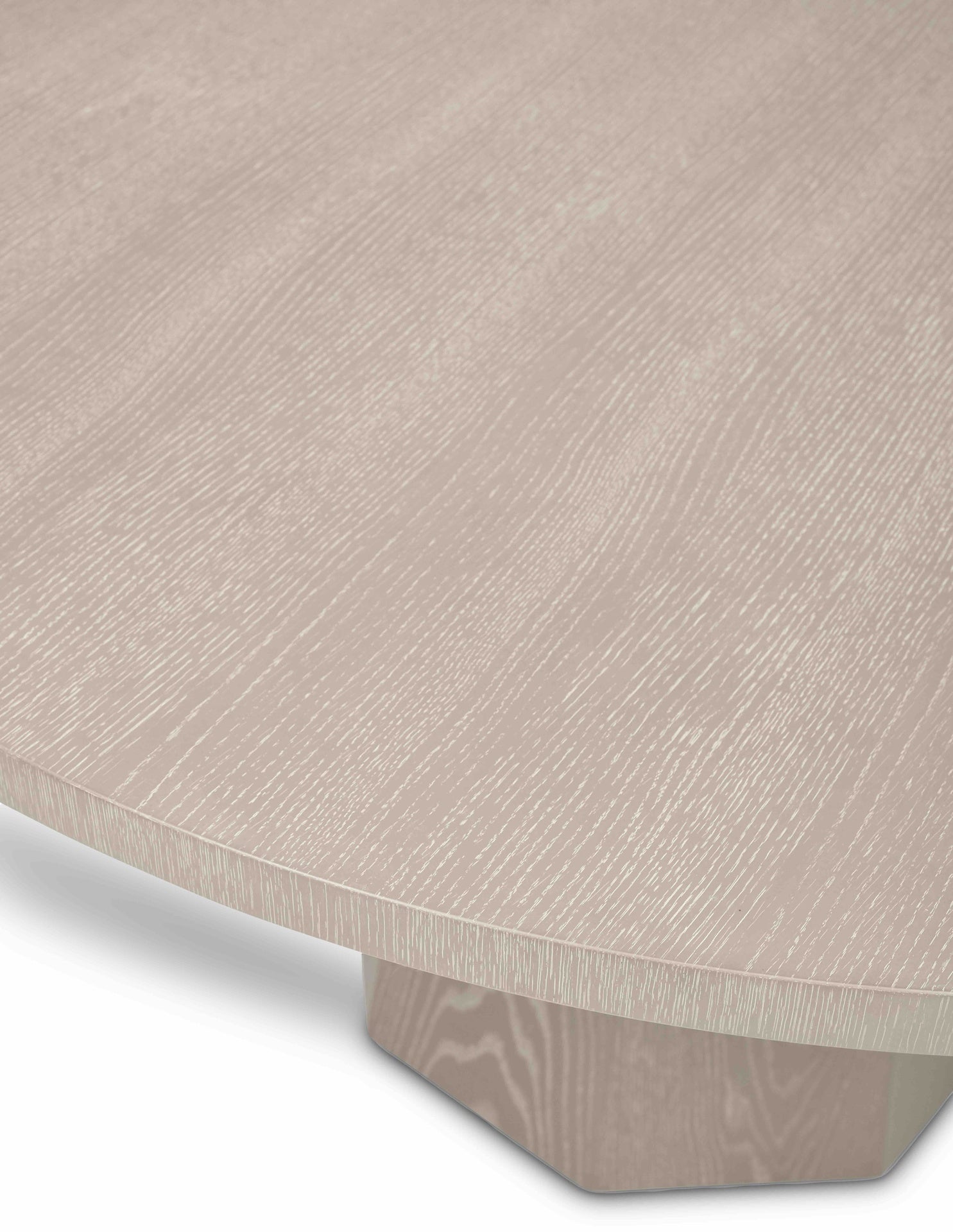 Kaia Putty Grey Round Dining Table by Urbia