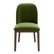 Kaitlyn Green Velvet Dining Chair (Set Of 2)
