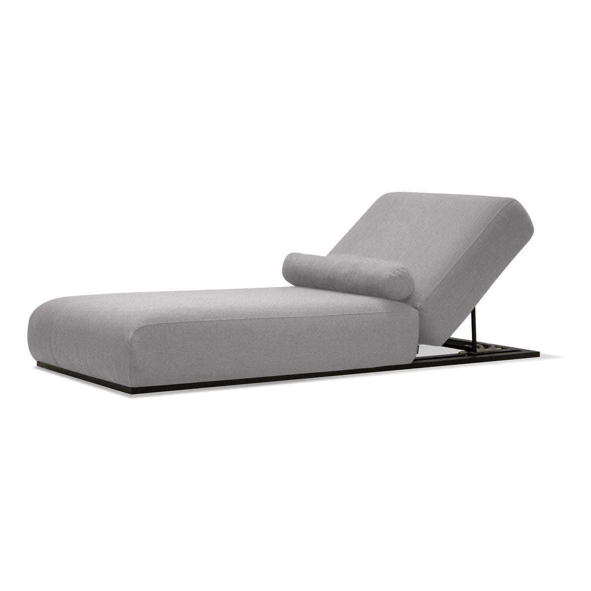 Bondi Lounger Chair in Heather Grey by Mobital - image 2