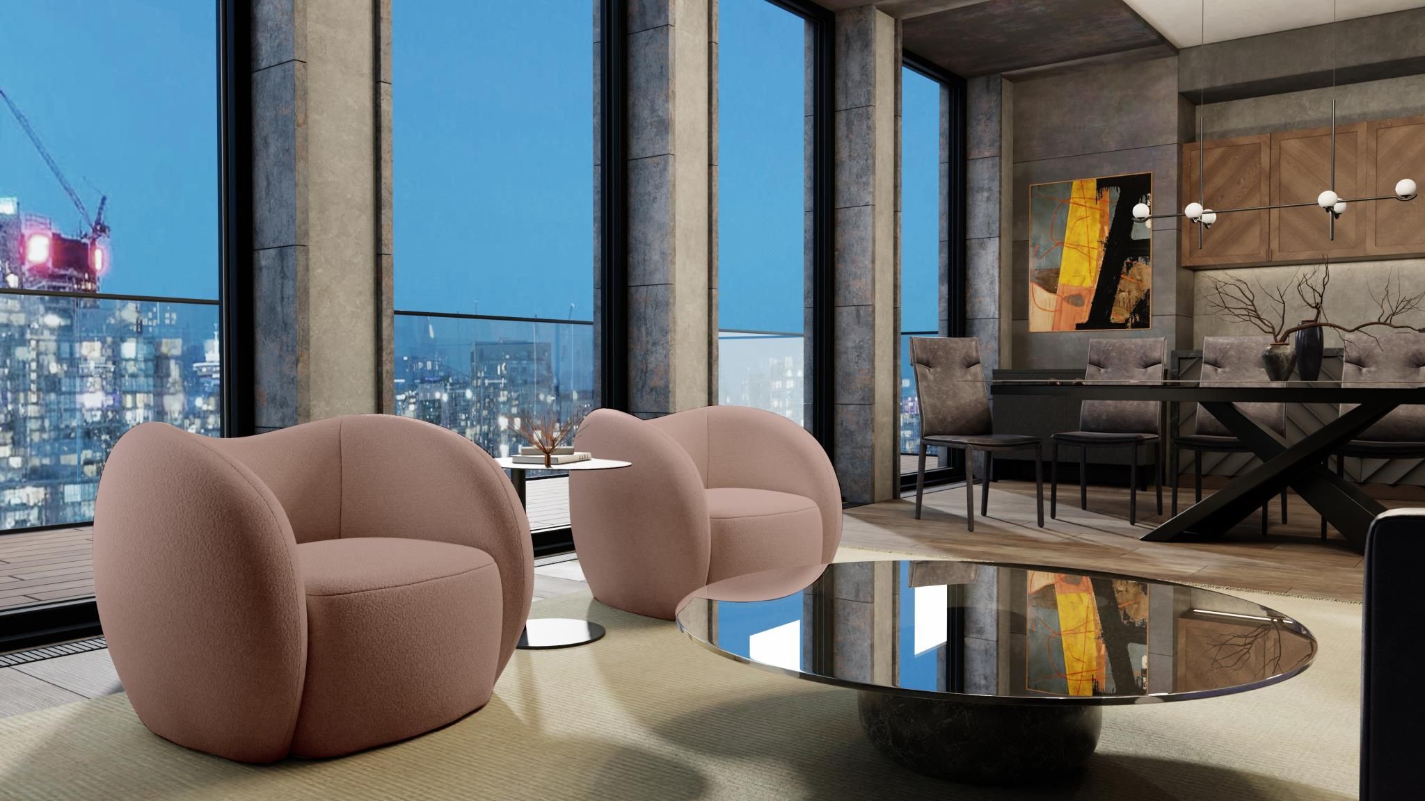 Dune Lounge Chair Swivel