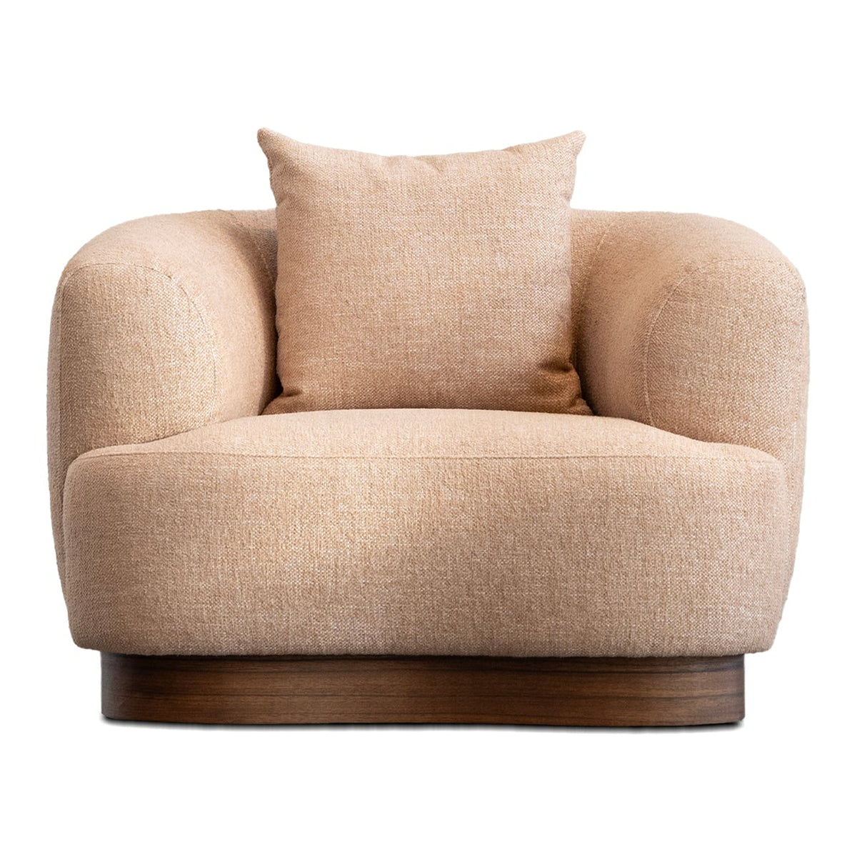 Ped Lounge Chair Retro Chenille Mushroom by Mobital - image 2